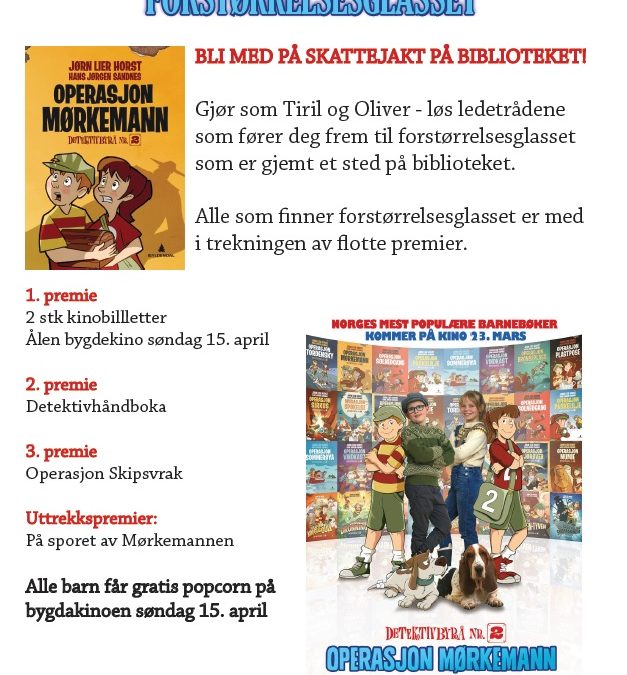 SKATTEJAKT PÅ BIBLIOTEKET